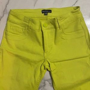 Lemon Lime Stretchy Pants // SZ S